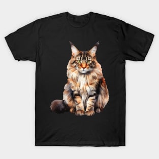 Maine Coon Cat T-Shirt